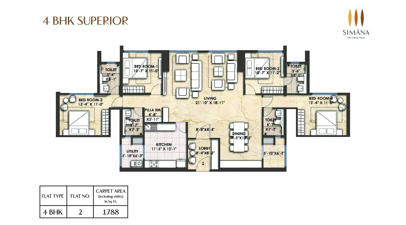 Bhoomi-Simana-Purnata-4-BHK-Superior-1788-Sqft